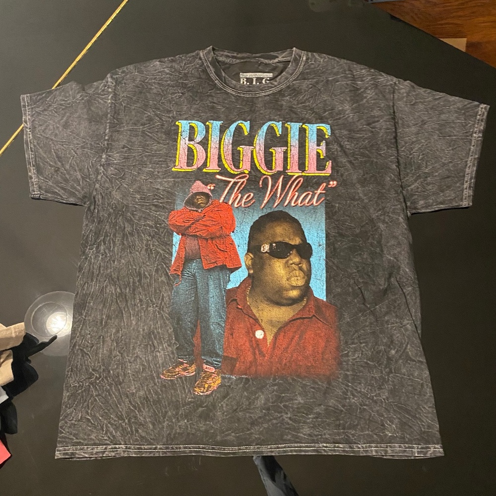 Biggie The What B.I.G. XL t-shirt new without tags NWOT